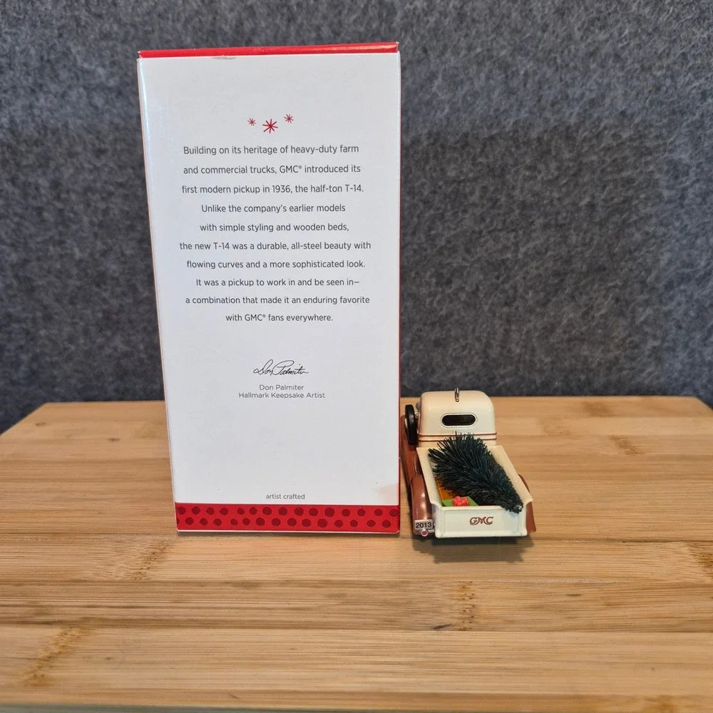 1936 GMC Hallmark Keepsake 2013 All-American Trucks Ornament